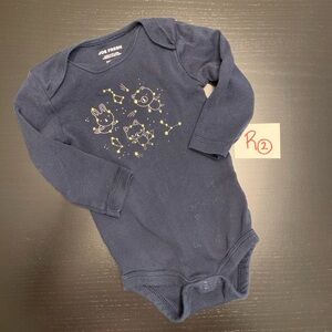 ⭐️5/$10.00⭐️ Joe Fresh Navy Blue Long Sleeve Onesie